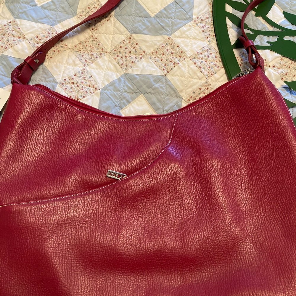 Maxx NY Leather Shoulder Bag